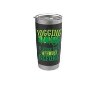 Plogging Jogging non è mai stato così divertente prima Bicchiere termico in acciaio inox doppia parete
