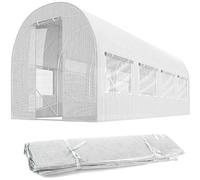 Plonos - Pellicola di ricambio per tunnel da giardino, serra, diverse dimensioni (2 x 4,5 m)