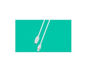 PLOOS - CABLE 100cm - USB-C to Lightning Cavo da USB-C a Lightning per ricarica e trasferimento dati Bianco