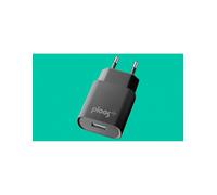 PLOOS - USB ADAPTER 1A - Universal Caricabatterie da rete 1A Nero