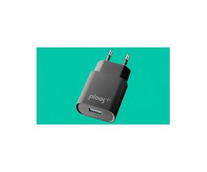PLOOS - USB ADAPTER 1A - Universal Caricabatterie da rete 1A Nero