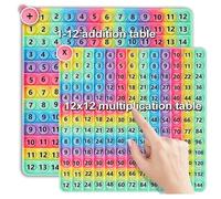 Plopper Giocattolo Rainbow Moltiplication Board Sensory 20x20cm 2 in 1