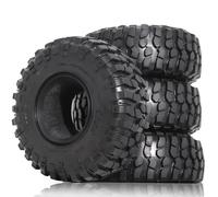 PLOQAZEH per Axial per SCX10 II III 90046 per Traxxas per TRX4 D90 1/10 4 PZ 106mm 1.9" Pneumatico in Gomma Ruota Pneumatico RC Crawler Auto Parti di Aggiornamento Pneumatici Auto RC