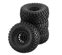 PLOQAZEH Rc Pneumatici Set per UDR per Yikong DF7 per FS 1/7 4 Pezzi 138 Mm Pneumatici Camion per Corsa Corta nel Deserto 17 Mm Ruota Esagonale Fuoristrada per Buggy Ricambi Auto RC(Black)