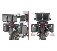 PLOS1178CAM Portavaligie laterale Givi PL ONE-FIT Trekker OBK HONDA CRF1100L AT