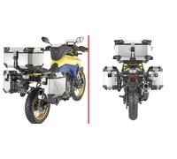Givi Suzuki V-storm 800 Side Cases Fitting Argento