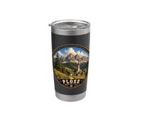 Plose Dolomiti Italia Montagna Vacanze Design Bicchiere termico in acciaio inox doppia parete