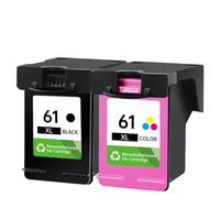 PlosFeng 61xl La sostituzione del pacchetto combo a cartuccia compatibile con 4500 5530 Deskjet 1000 1010 1510 2540 3050 2620 4630(1xBlack And 1xColor)