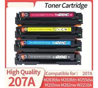 PlosFeng Cartuccia toner 207A con chip for stampante 207a 206A M283fdw/183fw 215a M255dw/282nw M155 M182nw w2110a W2210 2310A(207A Magenta-with ch)