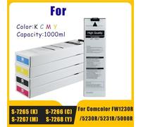 PlosFeng Ink Cartridge S-7265 Compatible For FW1230R FW5230R FW5231R FW5000R Inkjet Printer S-7265 S-7266 S-7267 S-7268(S-7266 M)