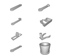 PlotClock Drawing Machine Compatible with Makerbot Replicator - Robot Clock