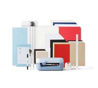 Plotter da taglio Cricut Joy 2 Blu con Pack Essential, Bluetooth, kit materiali