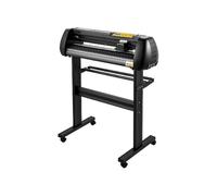 Plotter da taglio in vinile da 28 pollici, larghezza di taglio da 630 mm, etichettatrice for stampante for segni, con LCD