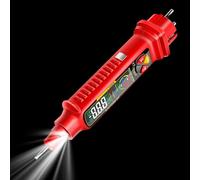 Plotter per circuiti elettrici - Analizzatore di circuiti di presa da 8,86 pollici, Tester ABS | Allarme Intelligente 12-300 V 50-60 Hz Di Suoneria Del Plotter 119G Con 2 Batterie AAA NON INCLUSE