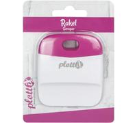 plottiX 103009 - Spatola, colore: Bianco/Magenta