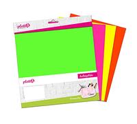 plottiX Pellicola termoadesiva, Multicolore, 30 x 30 cm