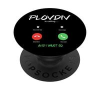 Plovdiv chiama e devo andare in Bulgaria in viaggio PopSockets PopGrip Adesivo