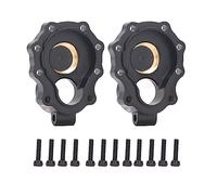 plplaaoo 2 pezzi alloggiamento portale interno contrappeso in ottone per RC auto telecomandata la copertura del portale del fuso a snodo in ottone premium migliora le prestazioni di