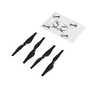 plplaaoo 4 Pezzi eliche per DJI Tello,Lame di Ricambio a Basso Rumore a Basso Rumore Accessori per quadricotteri Puntelli a sgancio rapido di Ricambio per DJI Tello, Mini Accessori per droni (Nero)