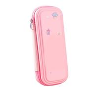 plplaaoo a matita cartone animato Casa di matita impermeabile di grandi dimensioni forniture scolastiche multifunzionali Organizzatore di scatole a matita di plastica per studenti