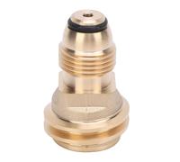 plplaaoo Adattatore per Tubo di Montaggio a Gas Brass Premium Heavy Duty 1/2 Pollice Fetta Femmina Adattatore di Serbatoio a Gas C3H8 per Campeggio da Cucina all'aperto