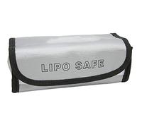 plplaaoo Borsa di sicurezza per batteria al litio Custodia protettiva ad alta tecnologia antideflagrante ignifuga per batterie RC LiPo Custodia di ricarica Argento 190x75x80mm