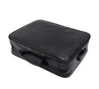 plplaaoo Borsa portadocumenti ignifuga con chiusura a combinazione Grande capacità Multi tasche Organizzatore di archiviazione file resistente al fuoco impermeabile per passaporto