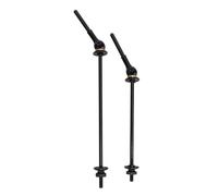 plplaaoo Ciclaggio a rilascio rapido Skewer maniglia ergonomica a rilascio rapido Skewer Clip Bolt Lever per la riparazione (Rosso) (Nero)