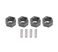 plplaaoo Combinatore Esagonale da 7 mm per Adattatore per Ruota in Lega di Alluminio per Auto RC Compatibile con Veicoli in FMS FCX24 1/24 (Tu colora)