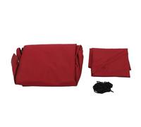 plplaaoo Copertina Quadrata per Protezione per Protezione del Sole Sostituzione di Ombrello del Patio per Esterno Tessuto in Poliestere del Giardino da Giardino da Giardino 3x3 Metri 2