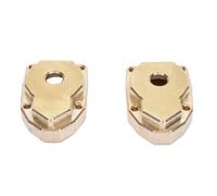 plplaaoo Coperture per portali RC Fuso a snodo Copertura esterna in ottone Adatta per alta precisione per MK07 Accessori per auto RC in 1/7 Set da 2 pezzi Costruzione durevole