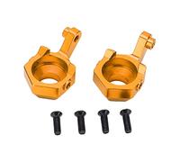 plplaaoo Coppa dello sterzo anteriore Combinazione accurata Coppa dello sterzo per auto RC in lega di alluminio per auto RC 1/16 SG-1603/SG-1604 (Gialla)