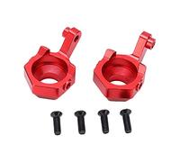 plplaaoo Coppa dello sterzo anteriore Combinazione accurata Coppa dello sterzo per auto RC in lega di alluminio per auto RC 1/16 SG-1603/SG-1604 (Rossa)