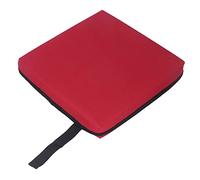 plplaaoo Cuscino per sedersi all'aperto Cuscino per schienale per sedia confortevole portatile multiuso per stadio Beach Park Picnic in spugna tessuto Oxford leggero 179 g (Vino Rosso)