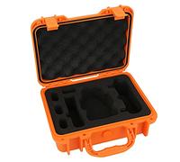 plplaaoo Custodia impermeabile per drone Custodia protettiva a guscio rigido per Mini Accessori da viaggio portatili Resistente plastica ABS Nero Arancione 10,8x8,9x4,3 pollici (Arancia)
