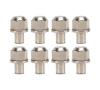 plplaaoo Dado per Ruota Esagonale RC Universale 12 mm Adattatore per unità prolunga Colonna in Acciaio Inossidabile 8 Pezzi ad Alta Resistenza antiruggine Resistente all'Usura per Axial