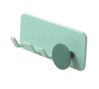 plplaaoo Gancio per spina Supporto per presa di corrente a parete Forte adesione autoadesivo Senza ganci per trapano per bagno Ufficio Casa PP ABS 30 g 1 confezione (Verde)