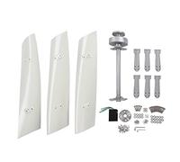 plplaaoo Generatore di Turbine eoliche Verticali 100w 100 Wit Lama Maglev Kit di turbina eolica ad Alta efficienza Assegno a Basso Rumore per Le Navi Cabine Homes Green Energy Fornitura di (12v)