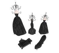 plplaaoo Gioielli Sospillati Set di tacchi alti modelli di divano Orecchini collana anelli Braccialetti Racconta