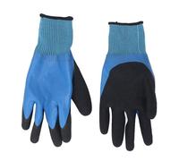 plplaaoo Guanti elettrici isolati, tensione 1000 V, guanti elettricista in gomma di nylon antiscivolo, isolanti su entrambi i lati, per riparazioni elettriche domestiche e cantieri edili,