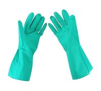 plplaaoo Guanti resistenti chimici NBR Acido industriale Acido alcali Olio di olio per invecchiamento Abrasione di resistenza Abrasione Giove per uso industriale e protezione domestica 13 (En15f * 8)