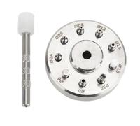 plplaaoo Guarda le mani di montaggio per prescenatore Pusher Setter Manuale in acciaio inossidabile manuale di orologio con 9 consigli per orologiai e gli appassionati di riparazioni