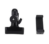plplaaoo Guitar Clip Phone Holder Head Mount Clamp Free Rotation 360 Degrees Adjustable Angle Secure Grip for Recording Live Streaming Music Performance ABS Stainless Steel
