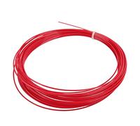 plplaaoo Hex Tennis String professionale resistenza all'usura filo tennis fibra di poliestere superiore alta prestazione per racchetta da tennis 12 m 39,4 piedi (rosso)