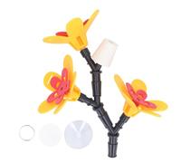 plplaaoo Kit di Alimentazione Alimentatore Fai -da -Te Kit di Bottiglia Riciclata Adattatore Salvo Durevole per Alimentazione di Fiori con Una Mano di aspirazione per Giardino Esterno (Tre Fiori)