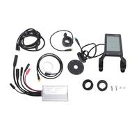 plplaaoo Kit di conversione dello Scooter Elettrico 36V 48V 15A Controller Motore LCD Display Thumb Assistenza Sensore 1 a 2 Kit Via Cavo per Scooter elettrici Biciclette