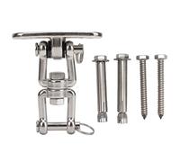 plplaaoo Kit per appendere amaca, rotazione a 360 gradi, set di accessori per ganci in acciaio inossidabile per la casa, giardino, altalena da esterno, sedia sospesa, amaca