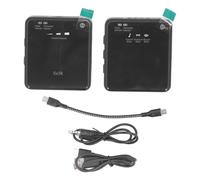 plplaaoo Microfono Lavalier wireless microfono professionale riduzione del rumore stabile Connessione anti -interferenza incorporata in effetti riverberi per la registrazione di video