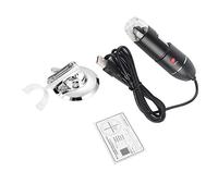 plplaaoo Microscopio elettronico portatile Lente d'ingrandimento digitale USB 500X con luce LED Lente ottica di alta qualità per controllo PCB industriale Valutazione di gioielli