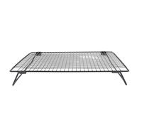 plplaaoo Piegatura pieghevole Raccolto di raffreddamento a carbone antiaderente raffreddamento rapido rapido rastrellino pieghevole di raffreddamento per arrosto per pane di torta nera